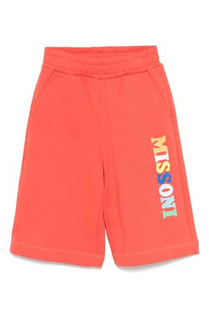 Logo-Print Track Shorts MISSONI KIDS | MW6P59Z0081463